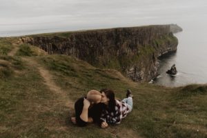 cliffs of moher engagement session